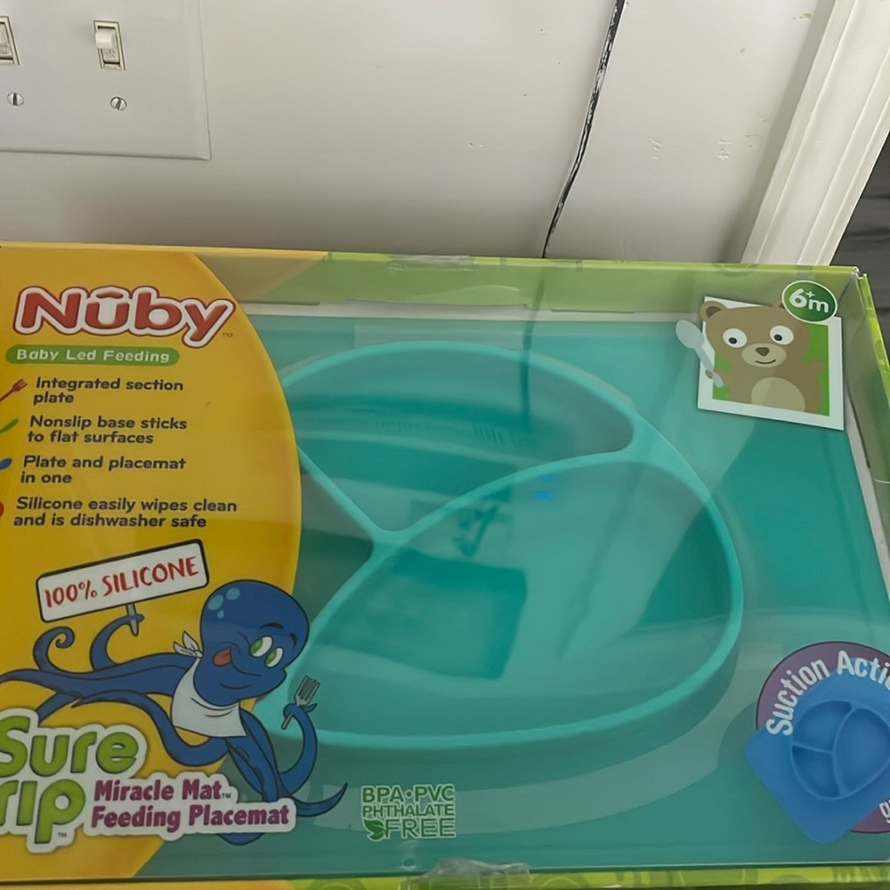 Nuby Silicone Plate